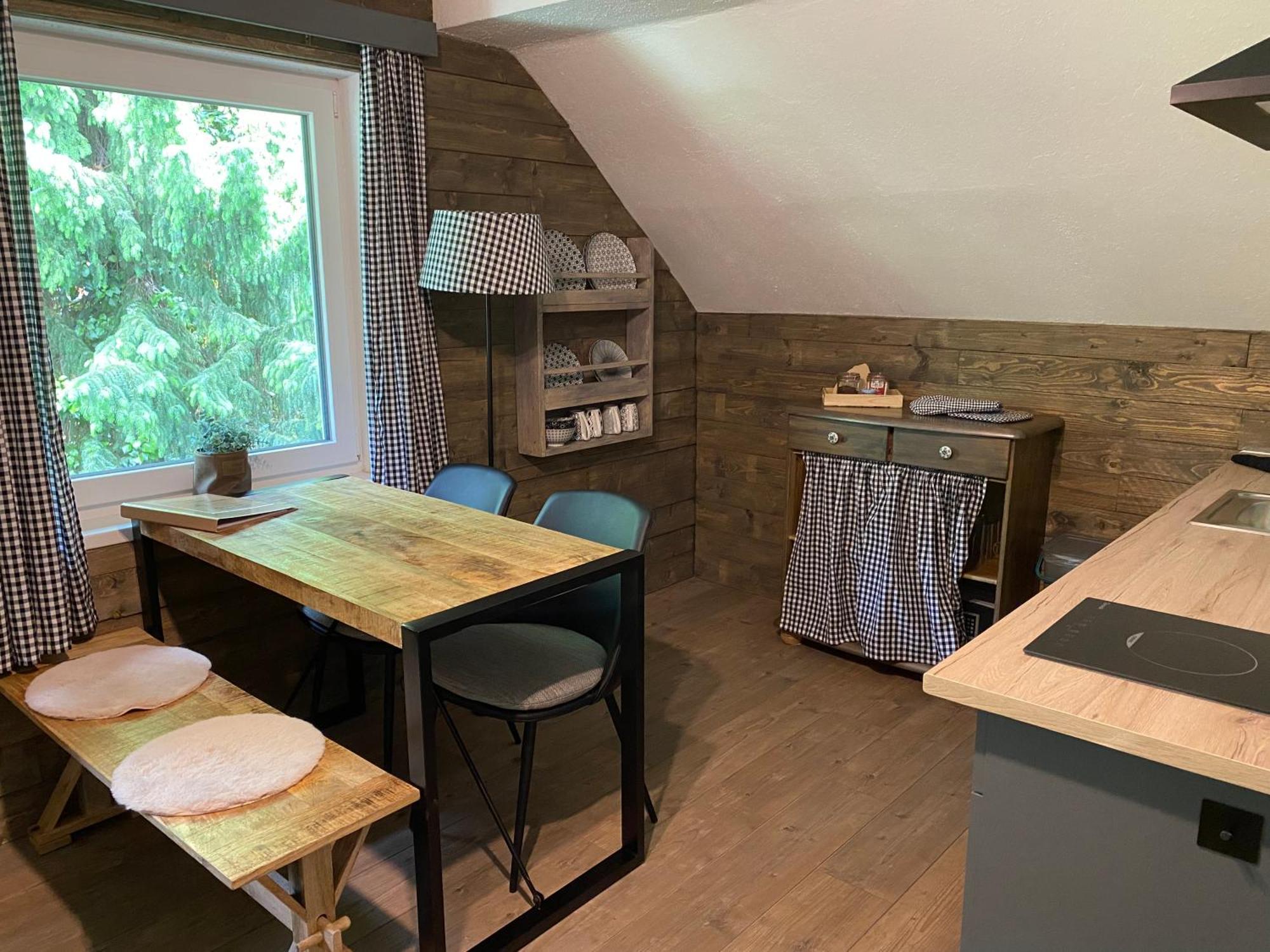 דובריאך Appartement Felsblick Ferienhaus Fuenf Sinne מראה חיצוני תמונה